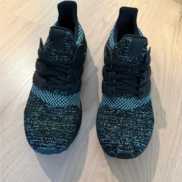 Adidas UltraBoost Men’s 11.5 Black Teal Running Shoes - Picture 13 of 13